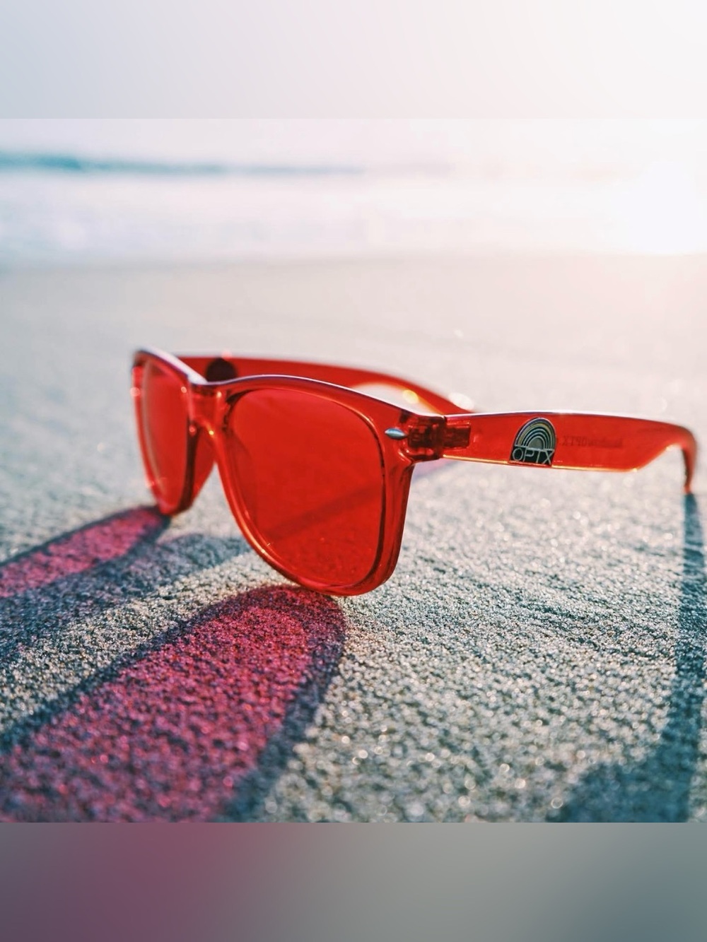NIB Rainbow OPTX Translucent Sunglasses - Picture 3 of 16